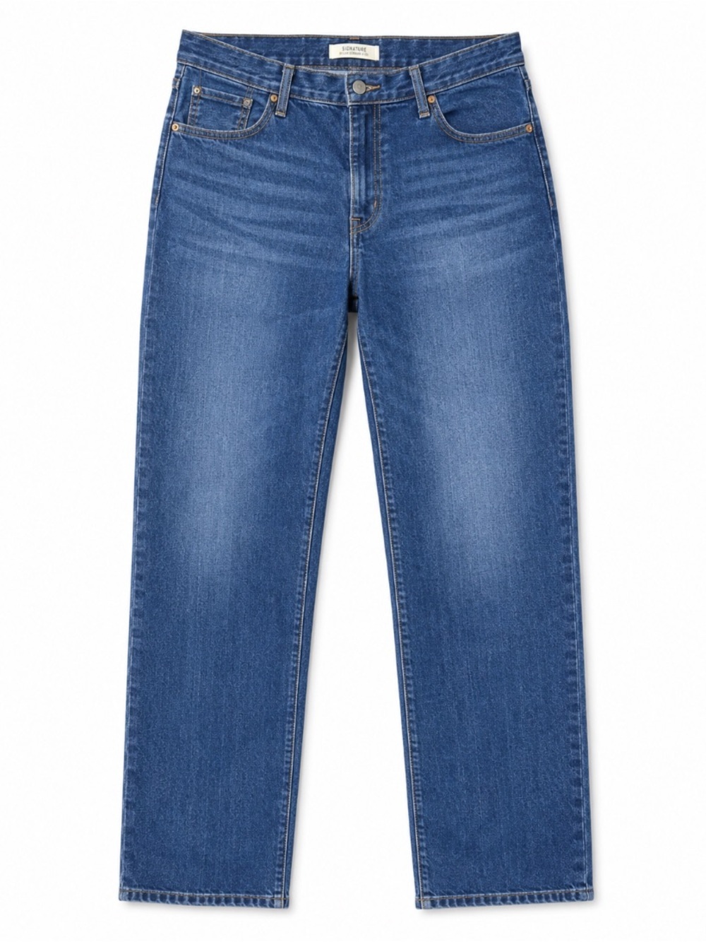 Signature by Levi Strauss • High Rise • Straight Jeans • Size 16